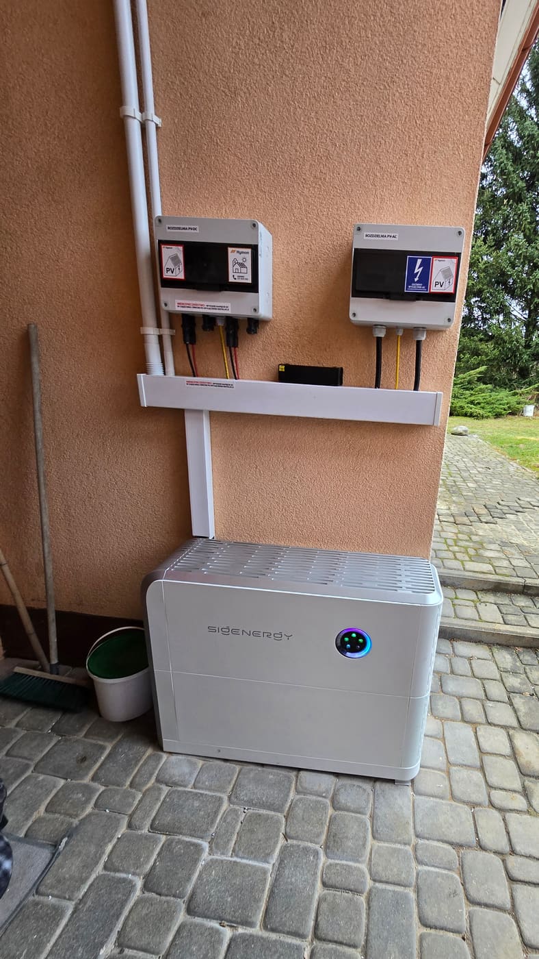 Realizacja — magazyn energii (Dom jednorodzinny, Lublin)